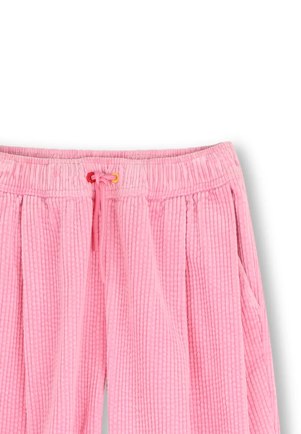 Pantalon en Velours - брюки Kenzo Kids, Rose Tendre — фото 3