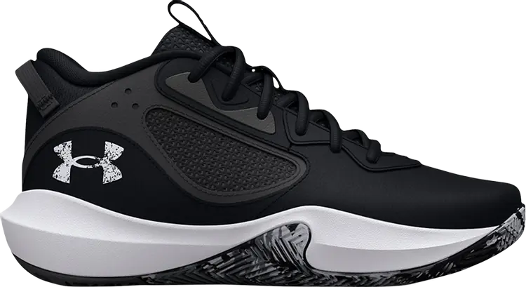 

Кроссовки Under Armour Lockdown 6 Black White, черный