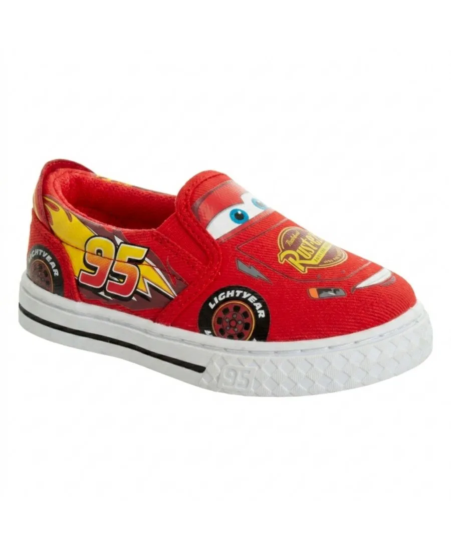 Кеды из текстиля с принтом Lightning McQueen Disney, Red