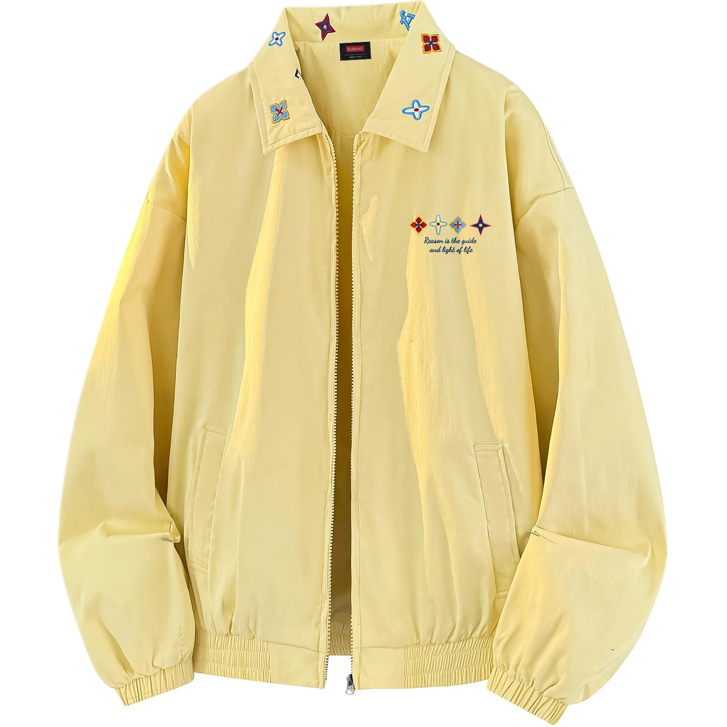 Детское пальто с воротником-стойкой BALENO, Light Yellow