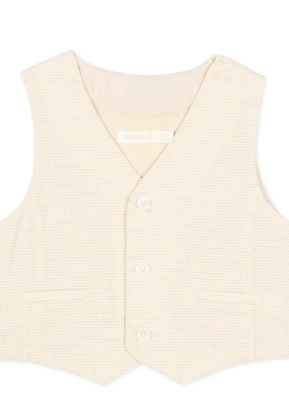 Сманикато - жилет Mayoral, Beige — фото 3