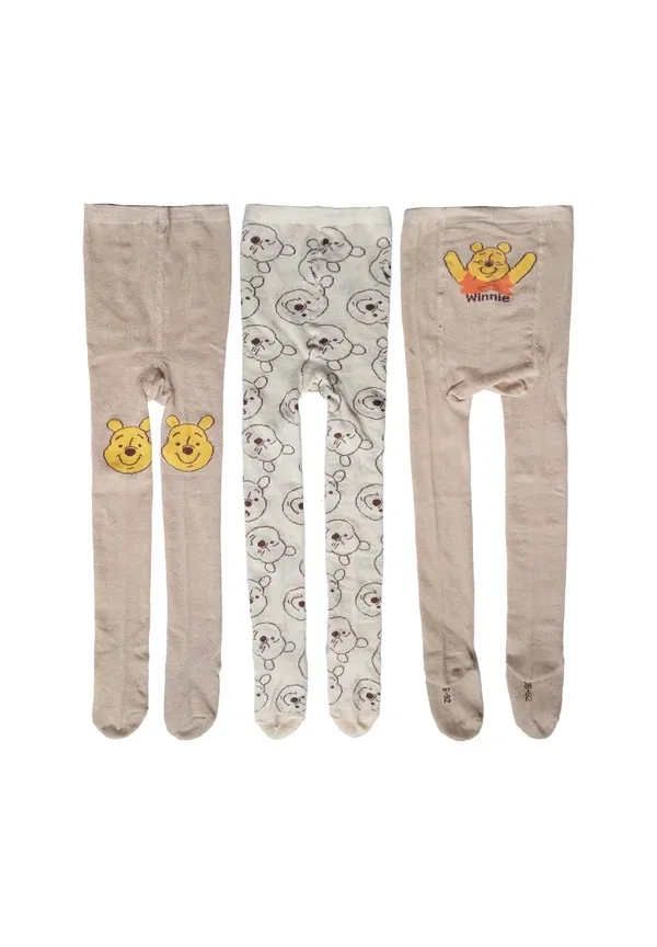 Колготки Winnie pooh strumpfhose babystrumpfhose babykleidung (3er pack) tights Disney, бежевый