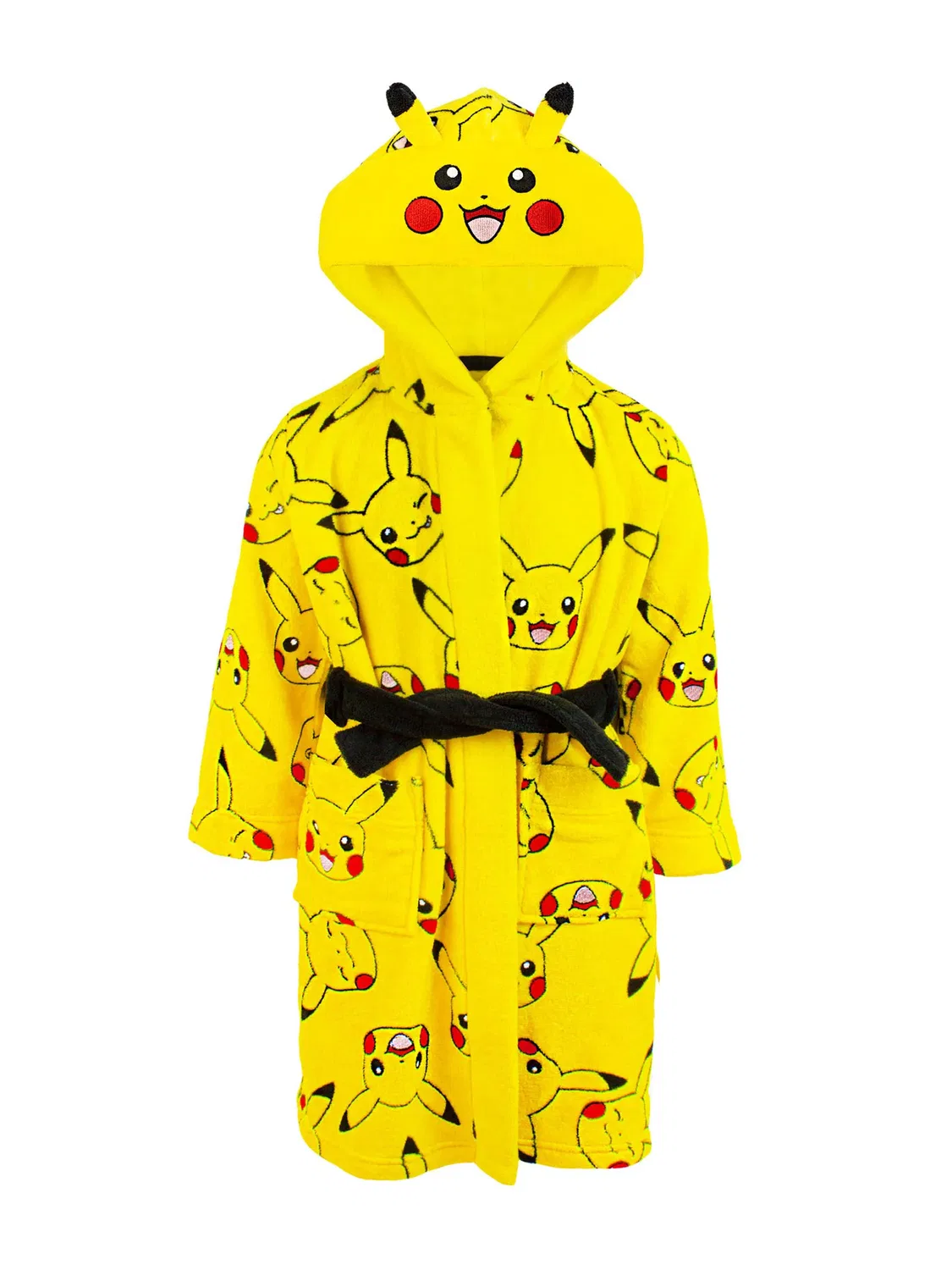 Халат банный с капюшоном Pikachu Vanilla Underground, желтый