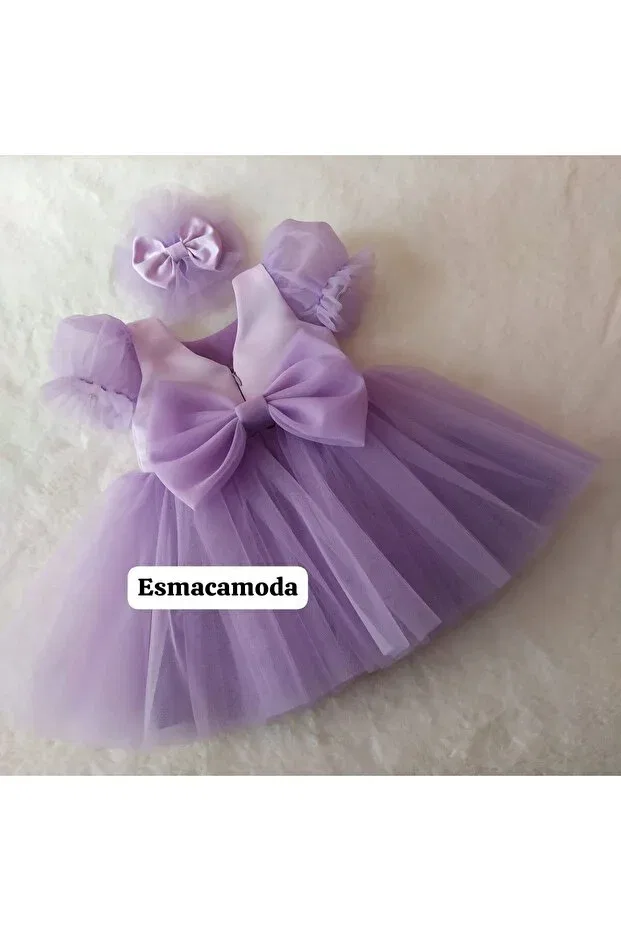 Детское платье для девочек сатиновое Esmacamoda, Lila
