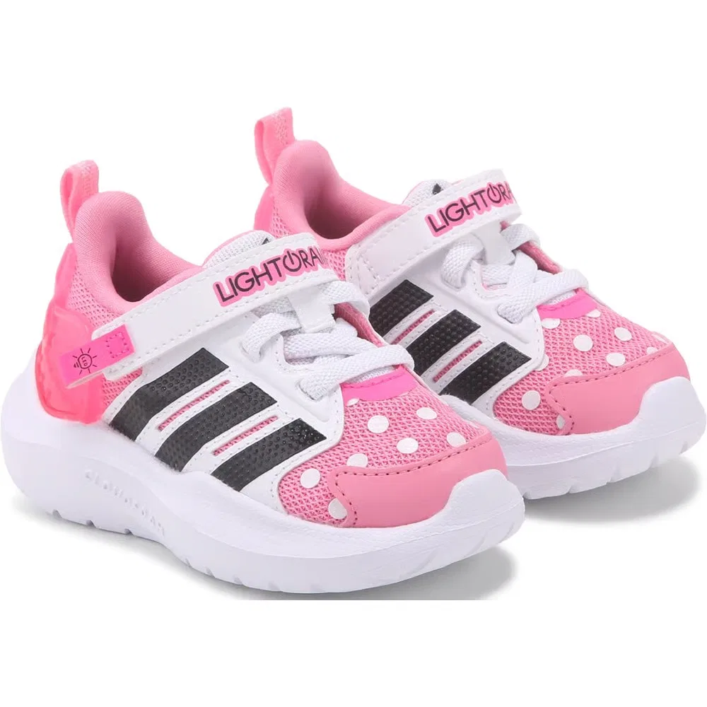 Детские светящиеся кроссовки Lightorama для малышей Adidas, Light/Pastel Pink