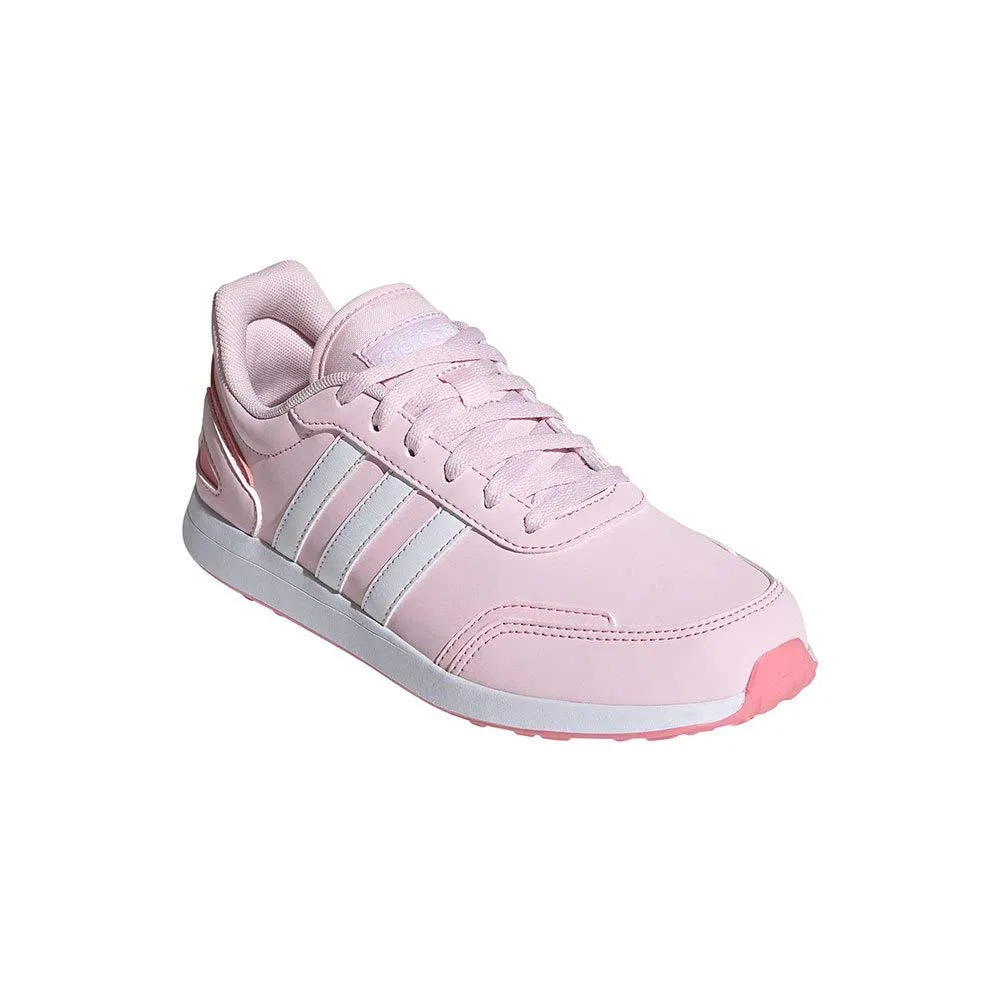 Детские кроссовки для мальчиков и девочек с липучками Vs Switch 3k Adidas, Clear Pink Ftwr White Super Pop — фото 4