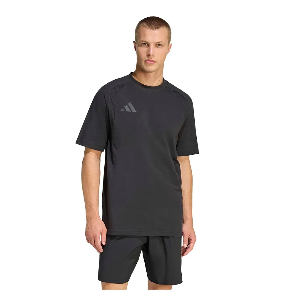 Мужская футболка с коротким рукавом Tiro Travel Adidas, Black