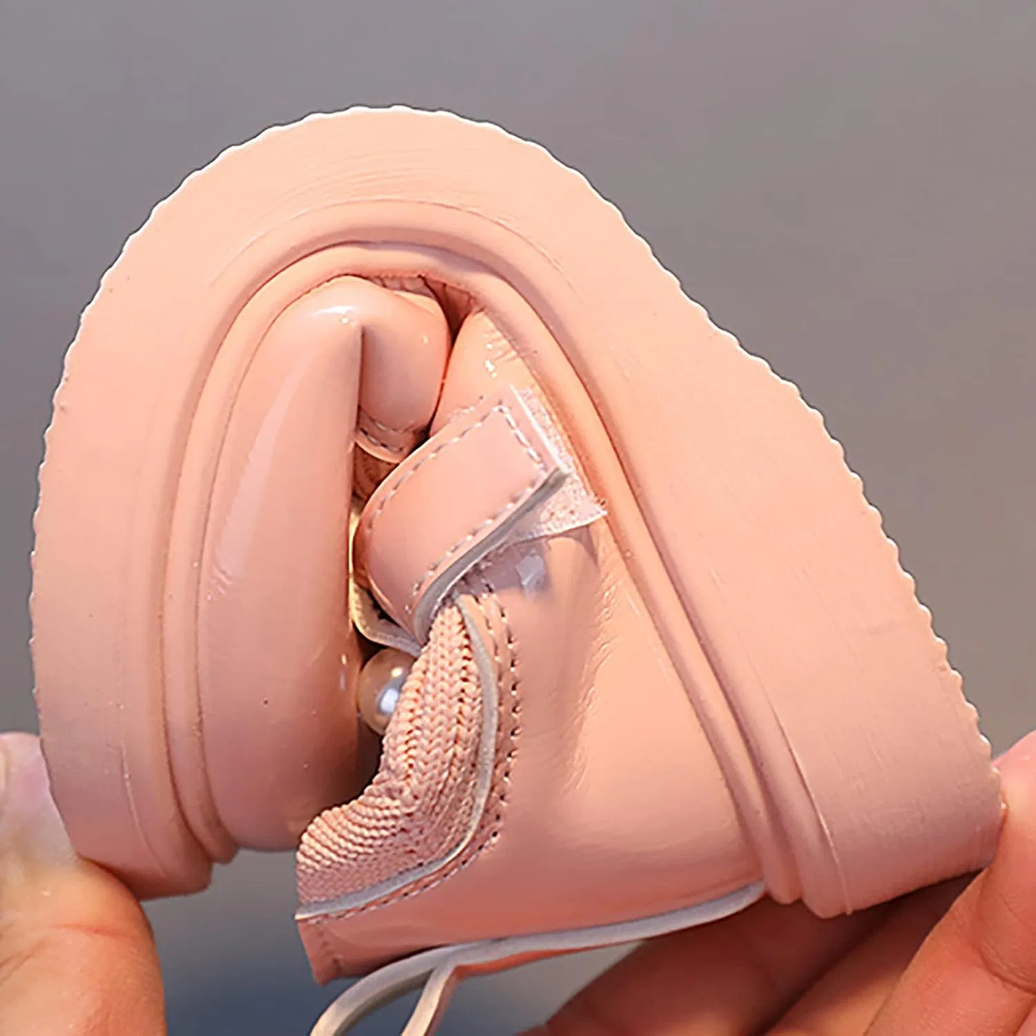 Детские зимние сапоги для девочек с широкой колодкой, модель Extra Wide Snow Boots, бренд, Pink — фото 4