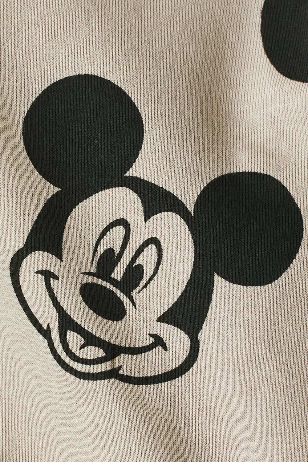 Толстовка из флиса с начесом и принтом H&M, Helles Graubraun/Micky Maus — фото 2
