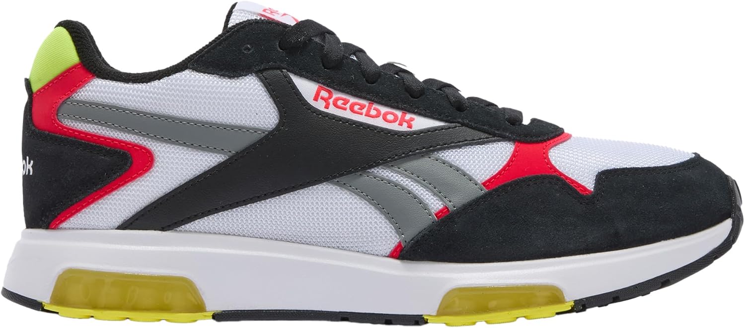 Кроссовки Reebok Unisex-Adult Gl1100, белый/черный/красный