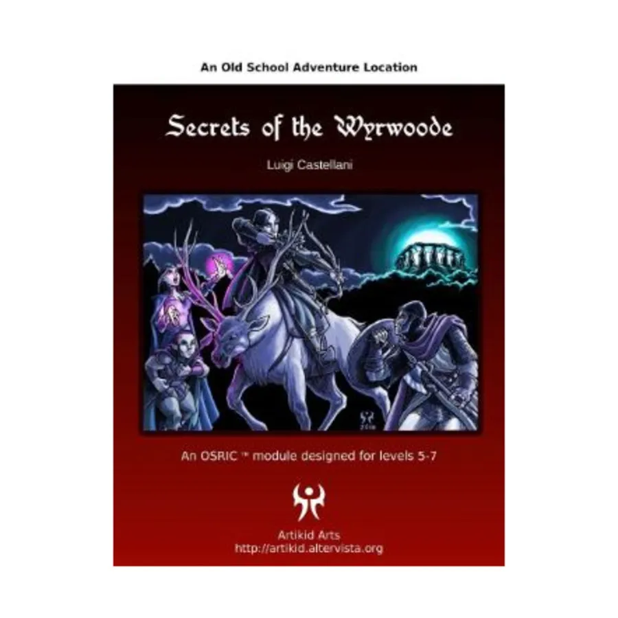 

Secrets of the Wyrwoode, Role Playing Games (Artikid Arts), мягкая обложка