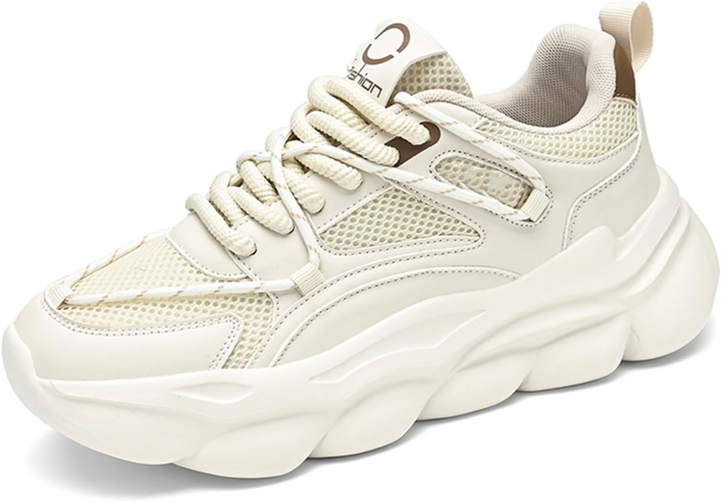 

Мужские кроссовки для бега на шоссе с амортизацией, мужские кеды, теннисные, для тренировок, спортивного стиля, для ходьбы Spwagym, бежевый