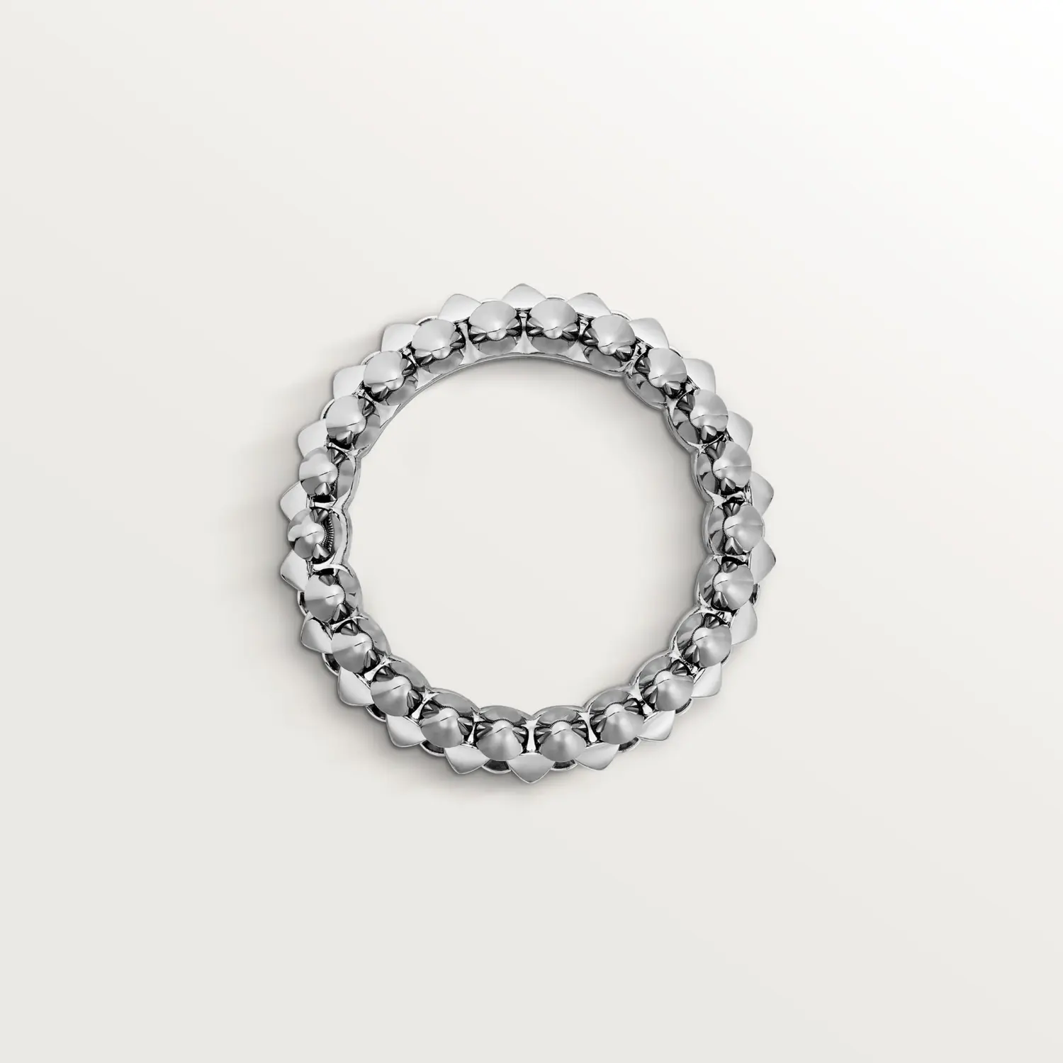 Кольцо Cartier Clash de Cartier Small, родированное белое золото — фото 2
