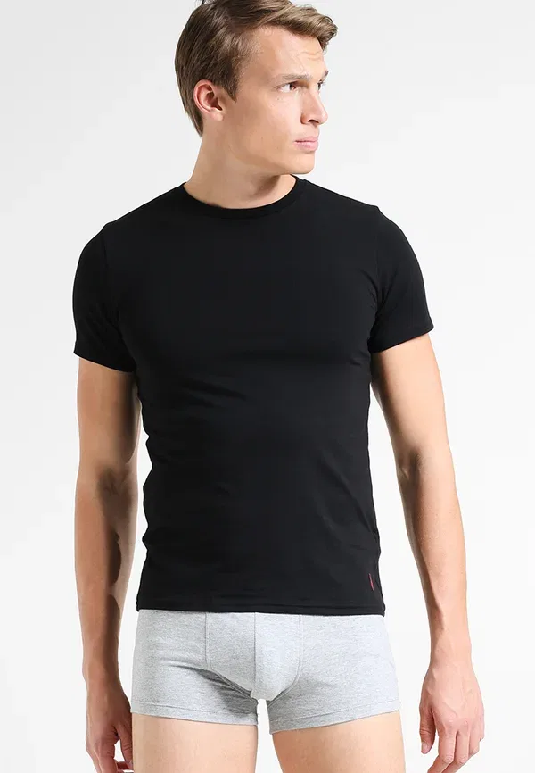 Комплект из 2 футболок Slim Polo Ralph Lauren, черный — фото 2