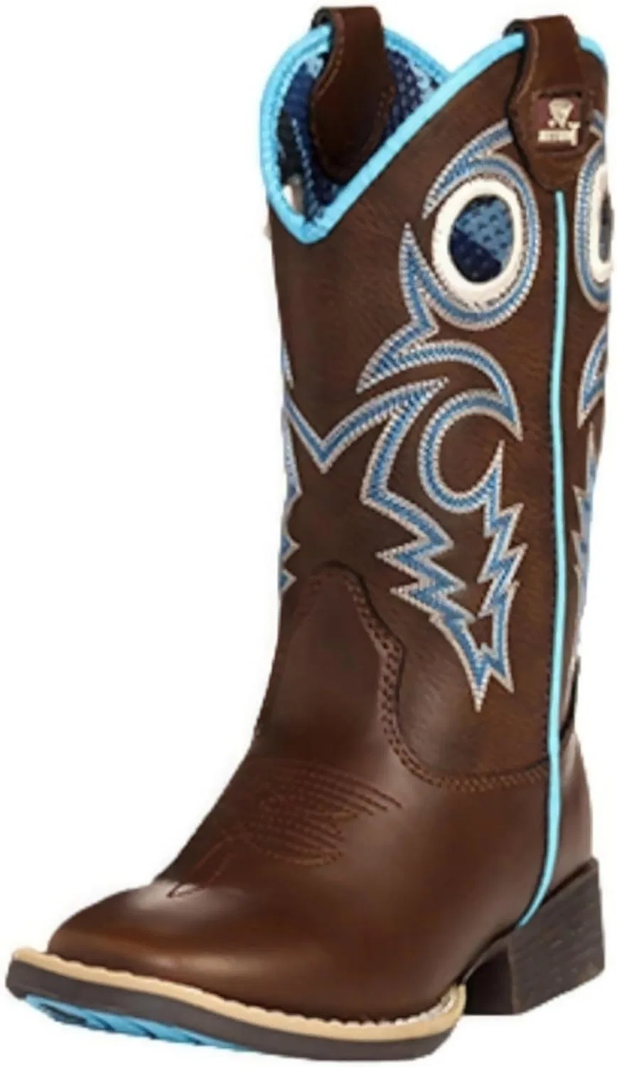 Детские ботинки для мальчиков с рисунком Twister Hudson M&F Western Products, Brown
