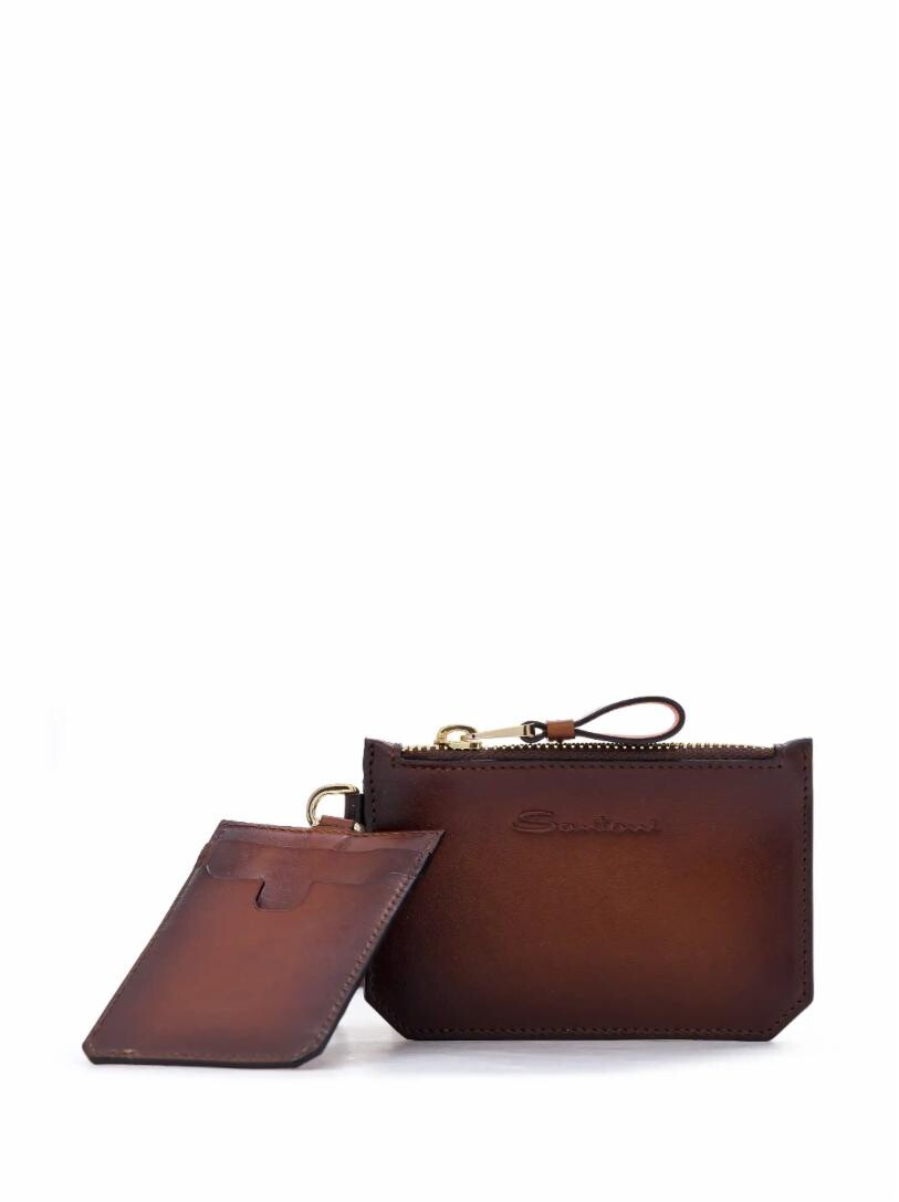 

Кожаная визитница Santoni
