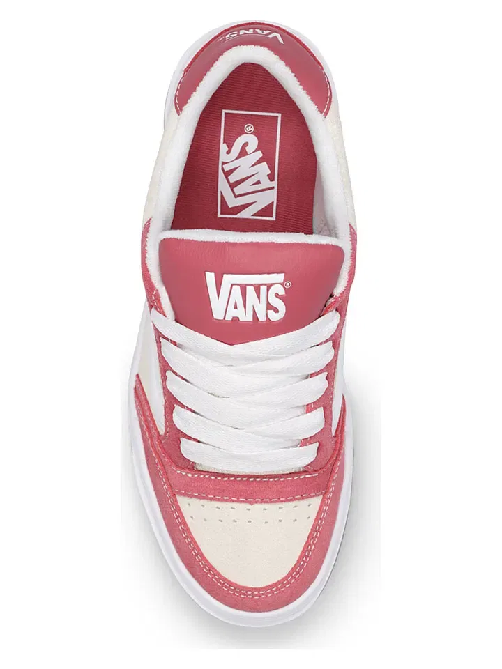 Кроссовки кожаные Vans, розовый — фото 2