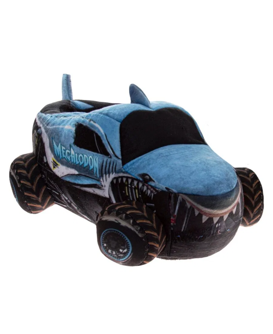 Тапочки 3D Megalodon Monster Jam, Black Blue
