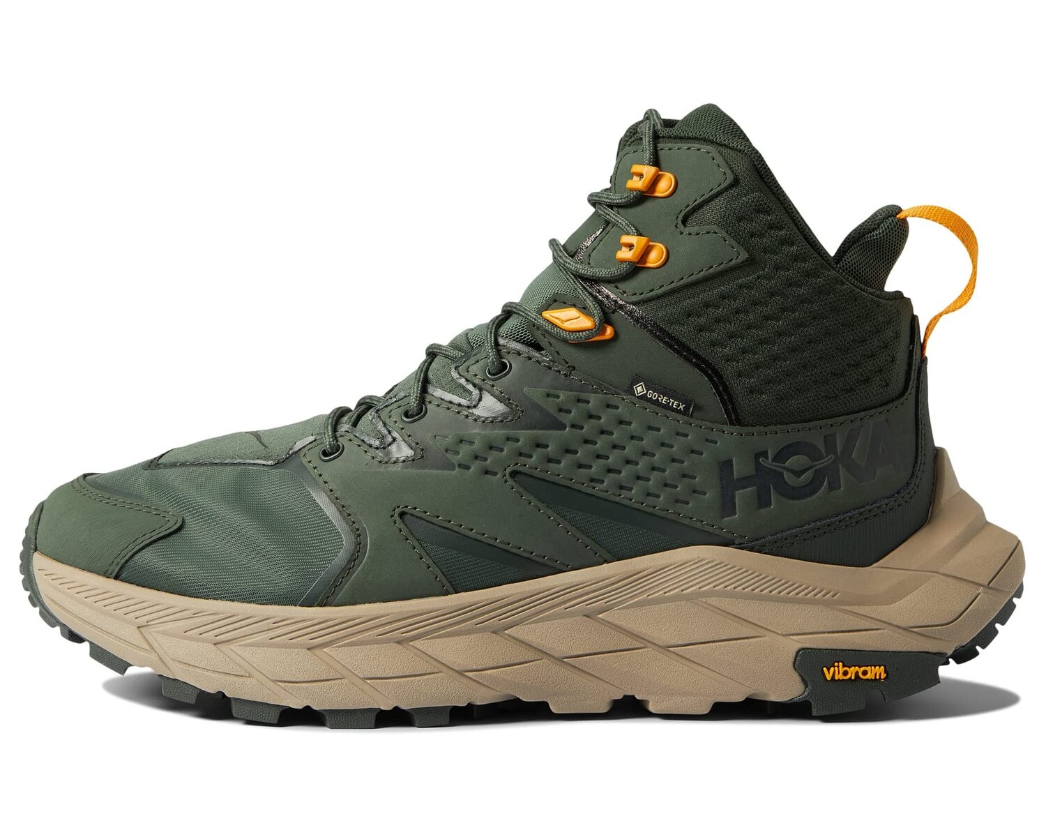 

Кроссовки Anacapa Mid GORE-TEX Hoka, тимьян, Черный, Кроссовки Anacapa Mid GORE-TEX Hoka, тимьян