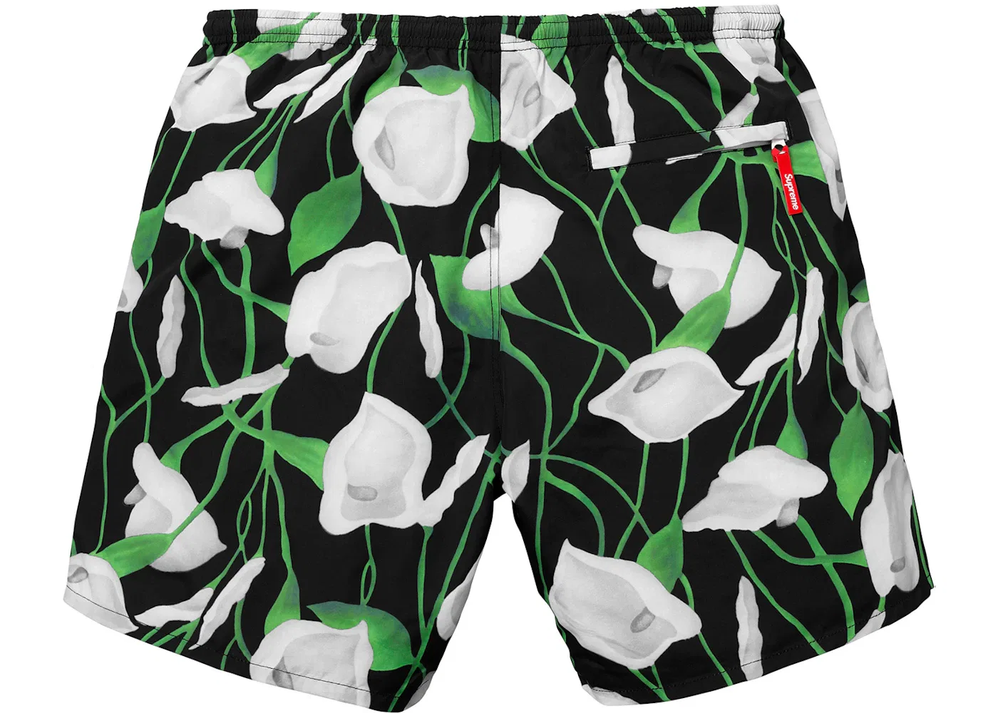 Мужские шорты с принтом Supreme Short, Black Floral — фото 2