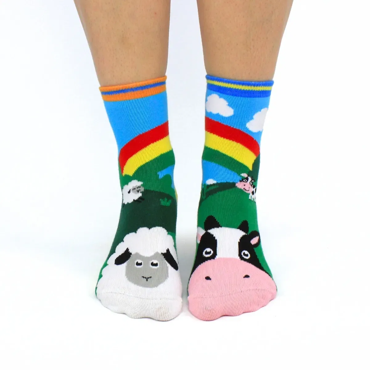 Детские носки с принтом Sheep United Oddsocks, Multi — фото 3
