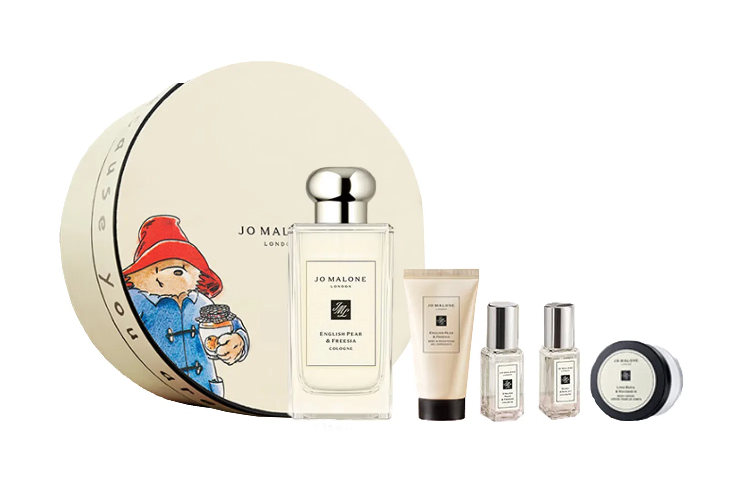 Парфюмерный набор для женщин English Pear & Freesia, Jo Malone London, 100 мл + 30 мл + 15 мл + 9 мл x 2