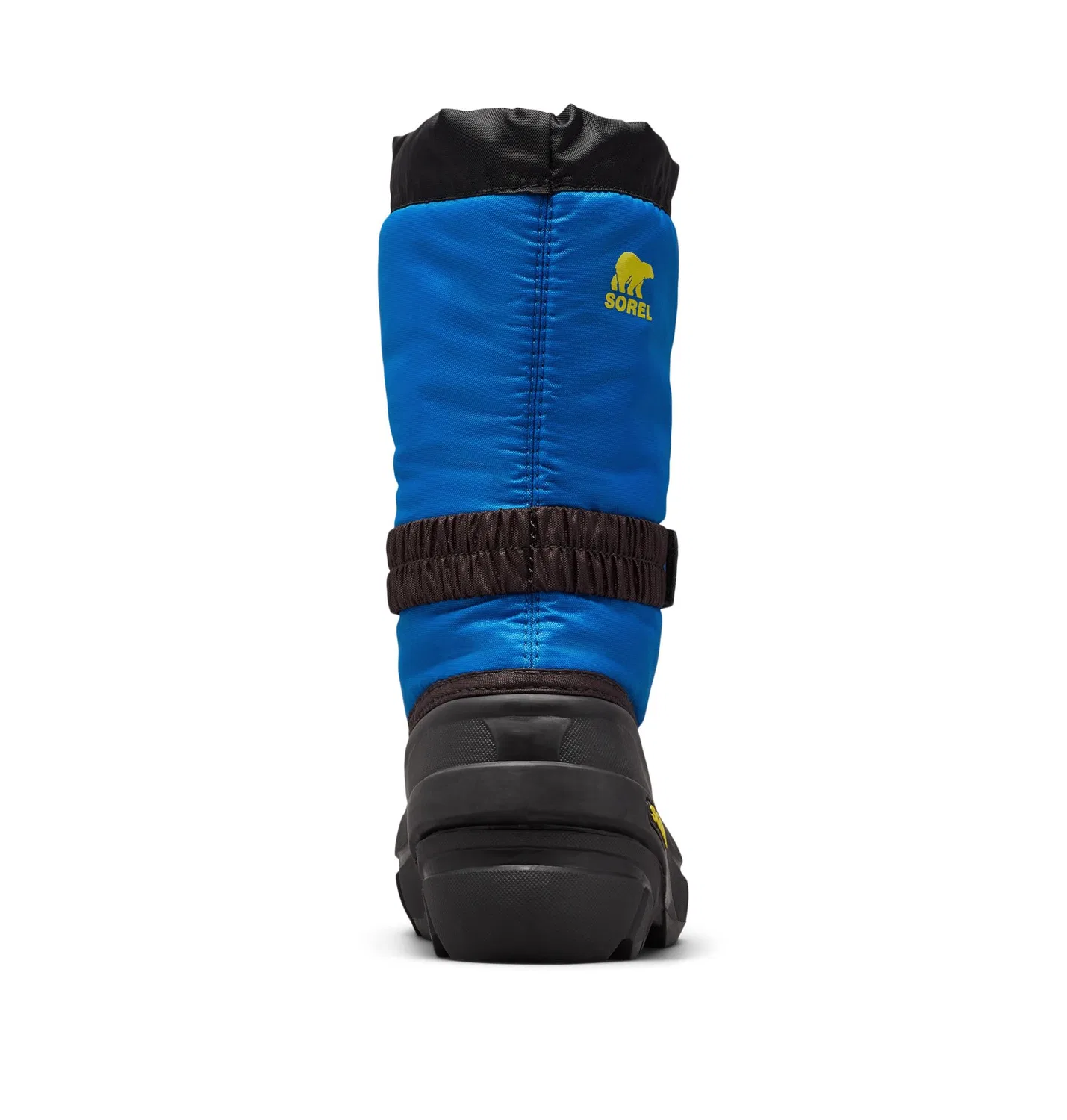 Детские зимние ботинки для мальчиков непромокаемые Flurry Sorel, Black Super Blue — фото 2