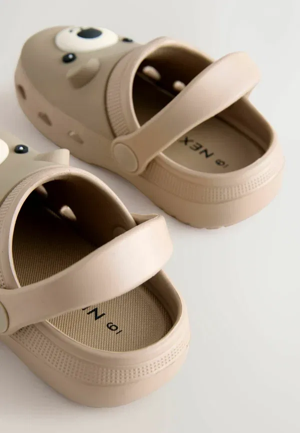 Босоножки синтетические Clogs Next, Brown bear — фото 3