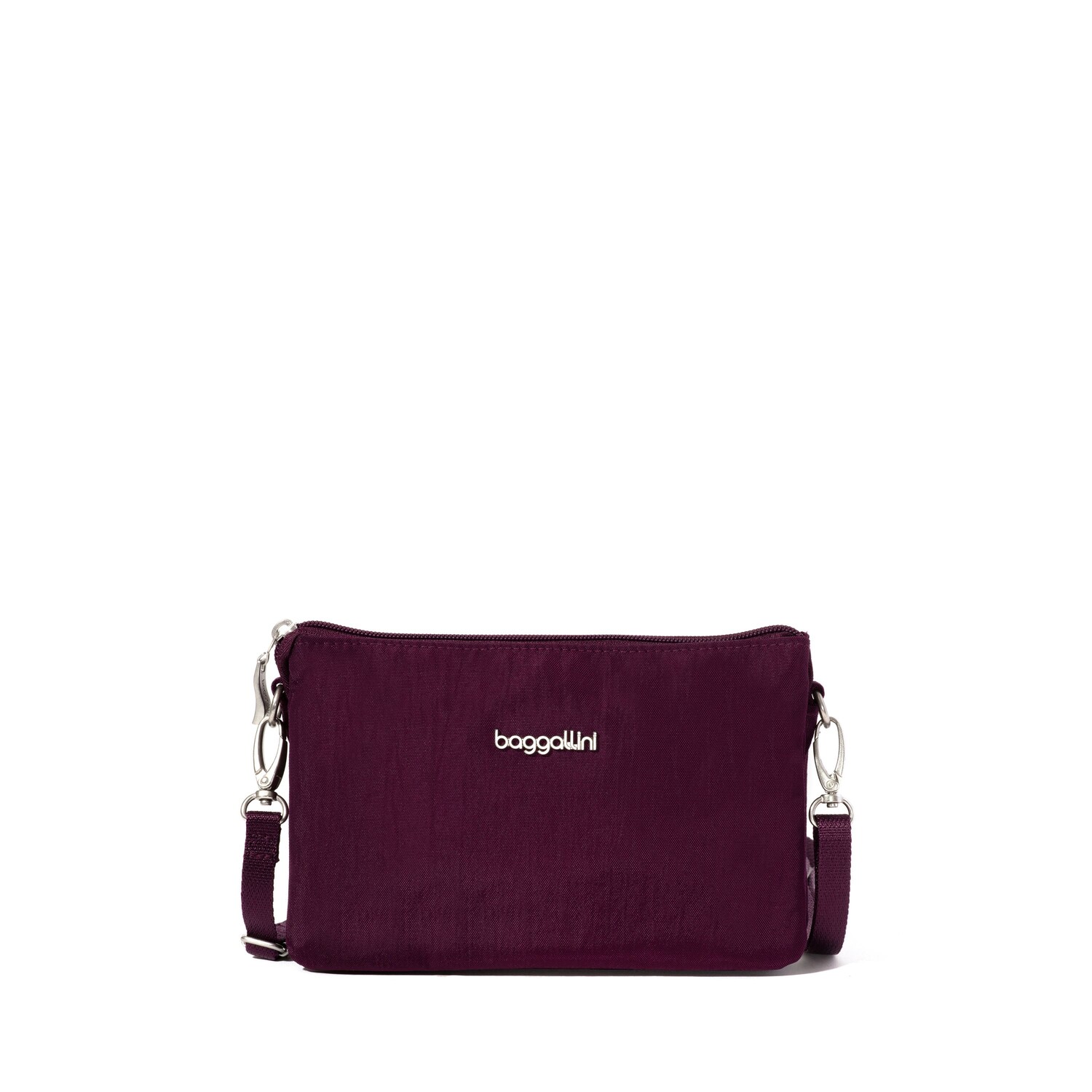 

Baggallini - Женская мини-сумка The Only Mini Bag через плечо, цвет Mulberry
