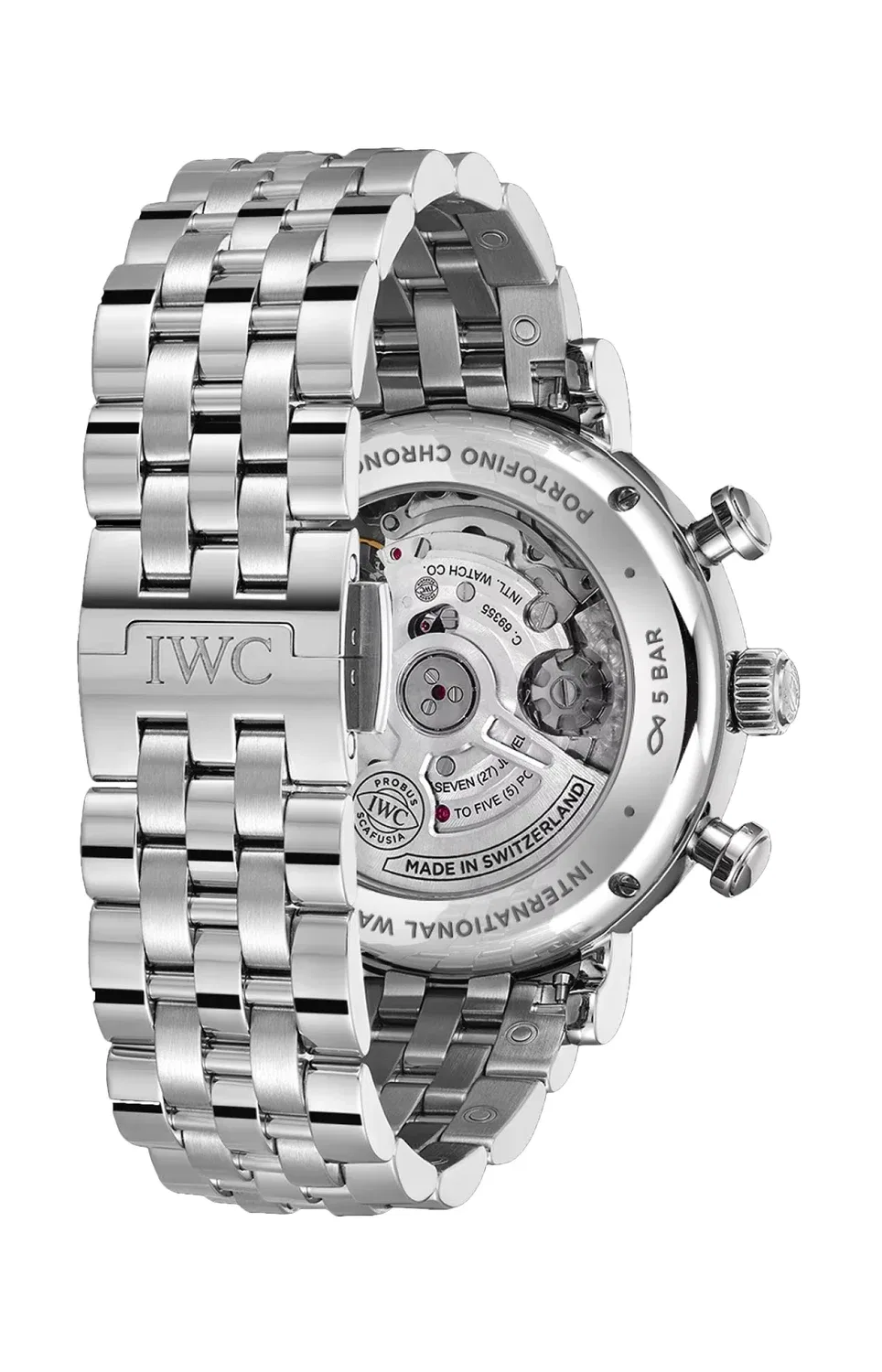 Портфино Хронограф 39 - IW391503 IWC SCHAFFHAUSEN, серебряный — фото 4