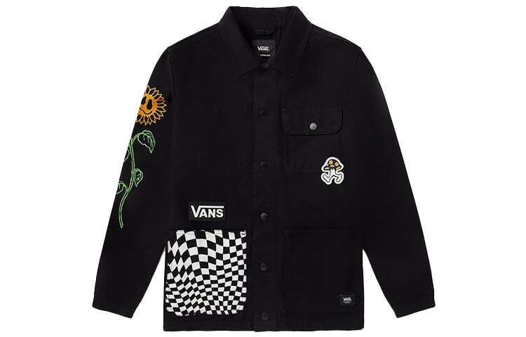 

Куртка унисекс Vans, цвет Black, Черный, Куртка унисекс Vans, цвет Black
