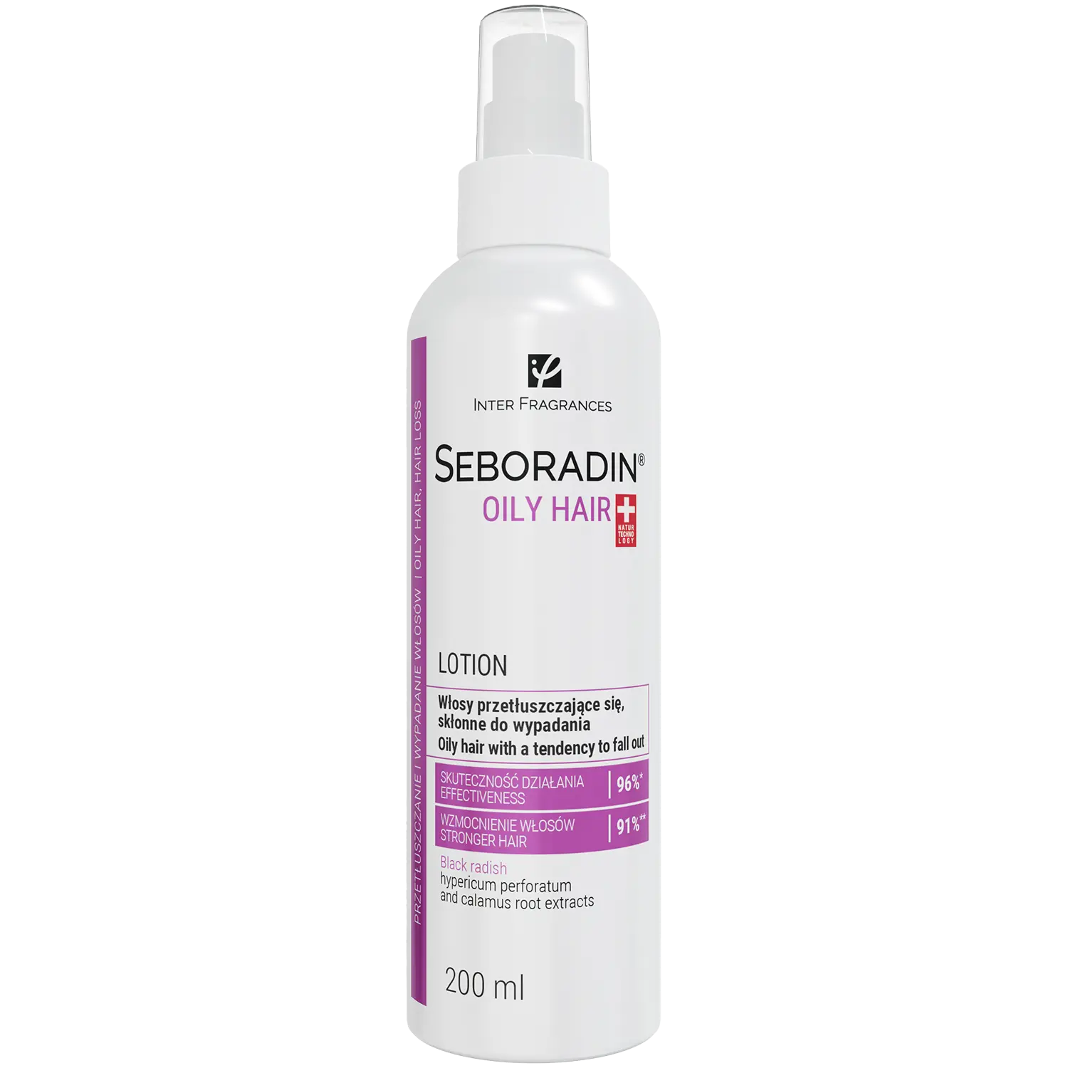 

Seboradin Oily Hair лосьон для жирных волос, склонных к выпадению, 200 мл