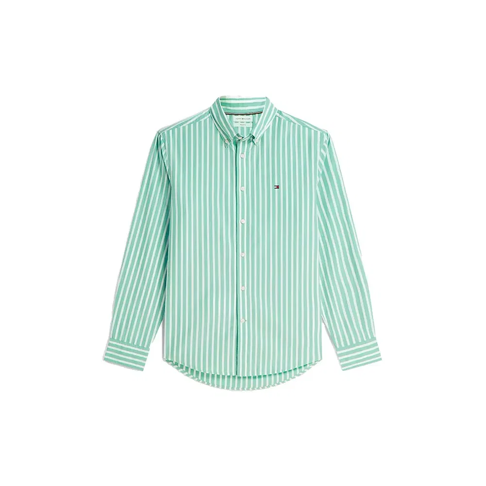 Мужская рубашка с длинным рукавом Tommy hilfiger, Green — фото 3