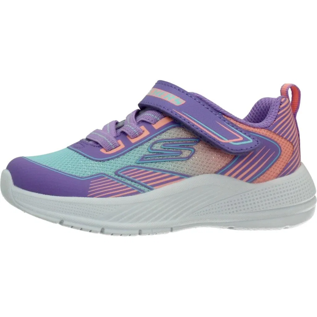 Детские кроссовки Skechers Microspec Advance - Oasis Poi, Violett — фото 2