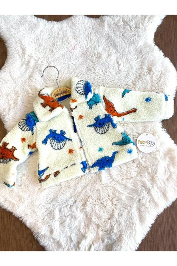 Детское пальто для девочек из плюша Fekra Baby, Multicolor