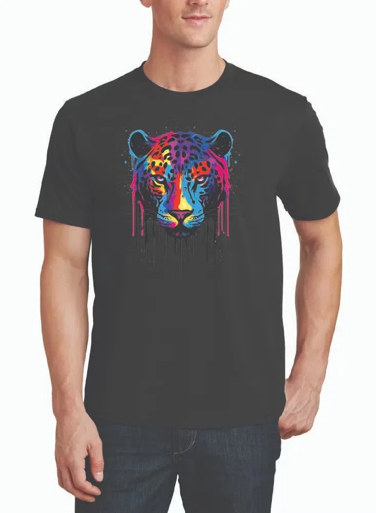 Футболка с принтом капли, черная, Printshop4Me, дизайн 2