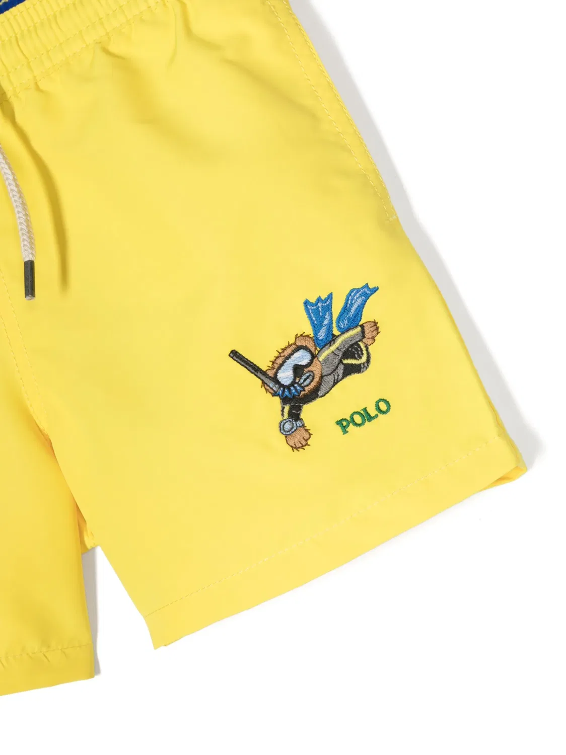 Шорты для плавания Polo Bear желтые Polo Ralph Lauren, желтый — фото 2