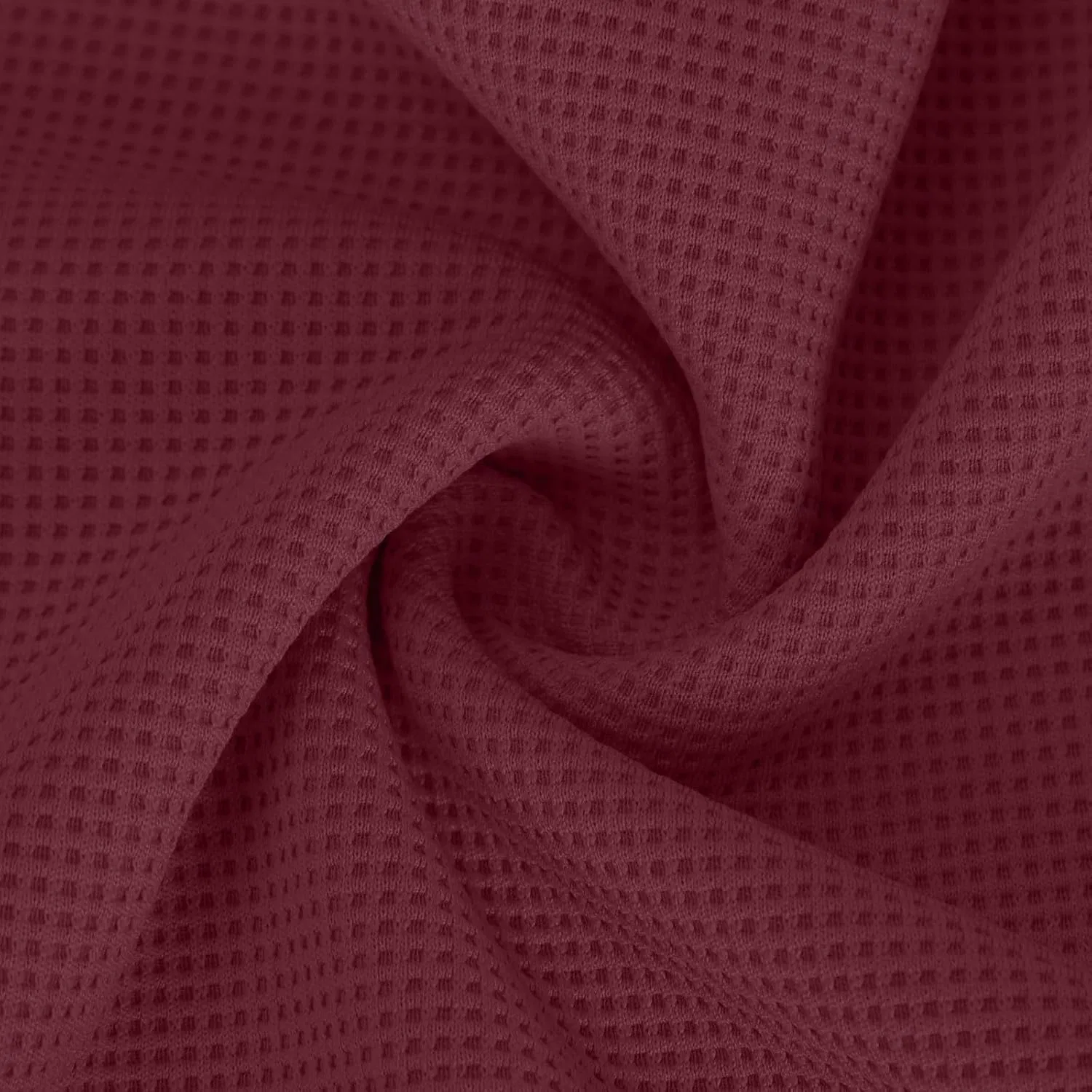 Мужская свободная футболка с воротником-поло Henley Long Sleeve Shirts for Men, Wine — фото 4
