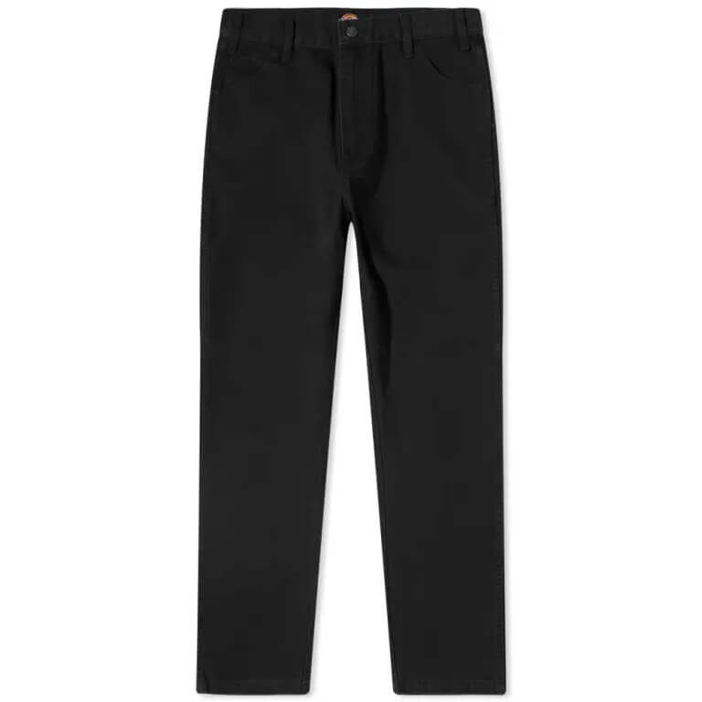 

Брюки Dickies Duck Canvas Carpenter, черный с эффектом потертости