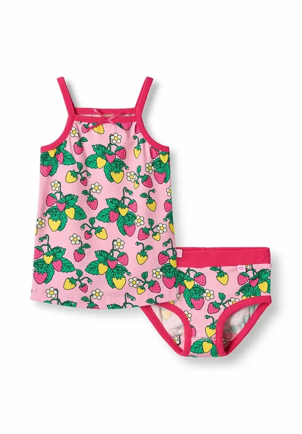 Комплект белья с цветочным принтом Elstar set - briefs Smafolk, Pink Fandango, розовый