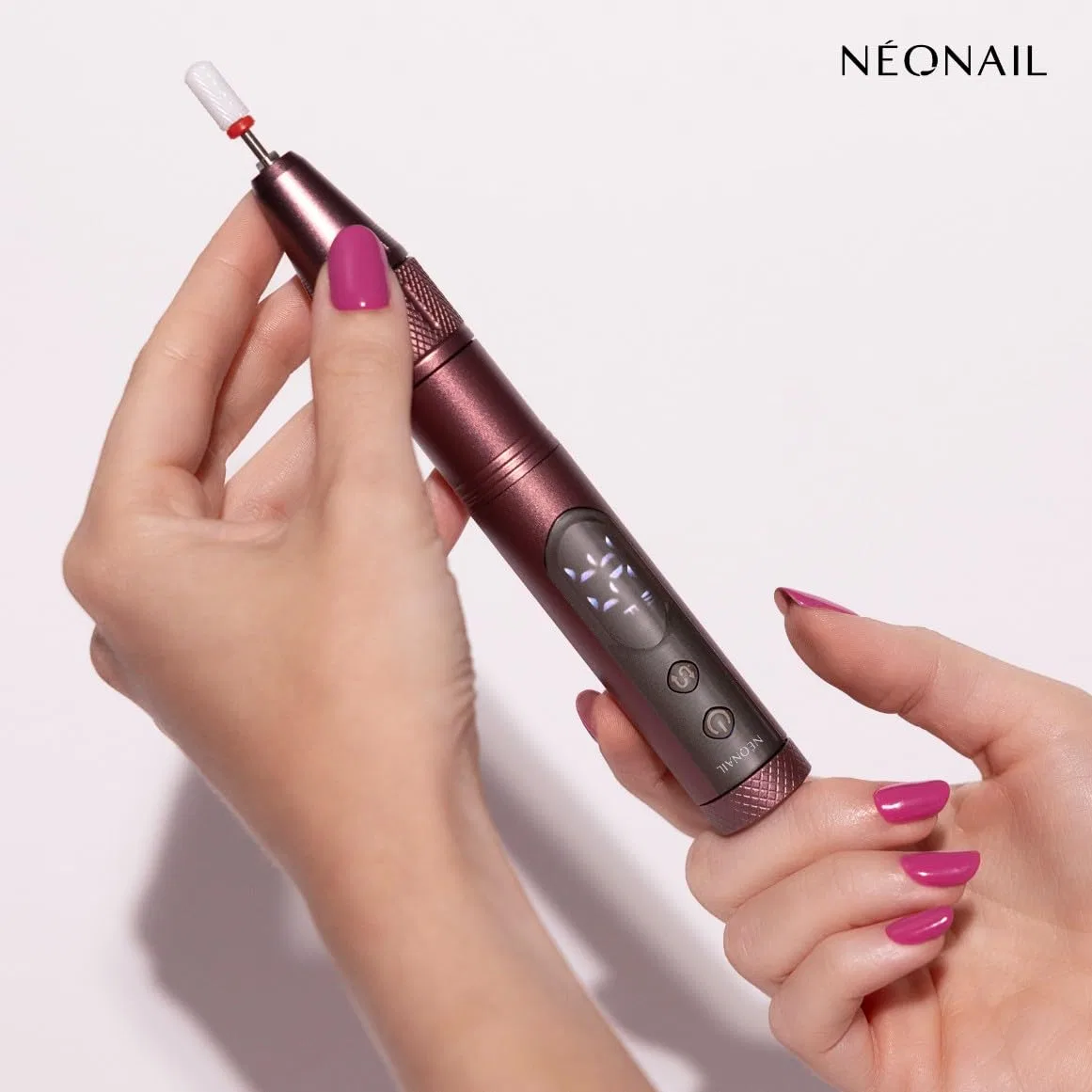 Беспроводной фрезер-ручка для маникюра NÉONAIL «Pen Nail Drill» Néonail, Pink — фото 2