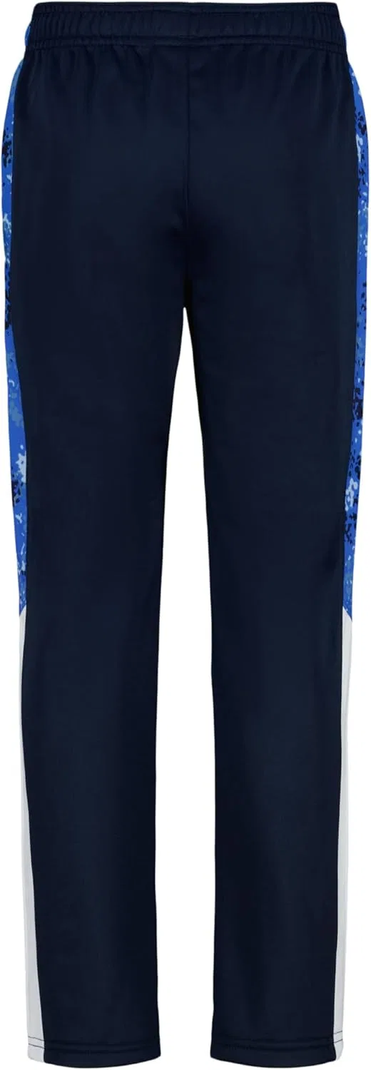 Детские спортивные штаны Under Armour Brawler Warm-up, быстросохнущие и влагоотводящие, свободного кроя, Midnight Navy Print — фото 3