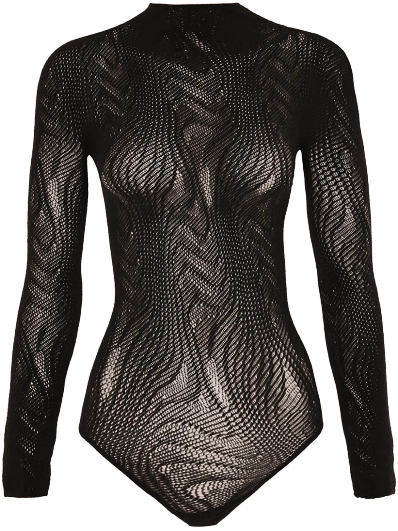 

Wolford кружевное боди, черный