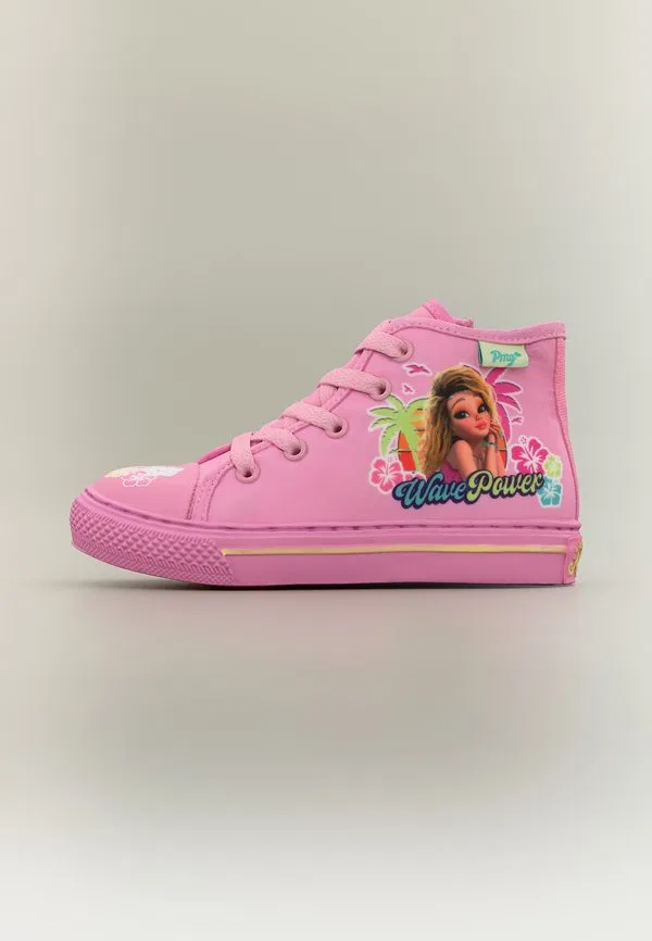 Высокие кроссовки "волшебство русалки" Primigi, Pink