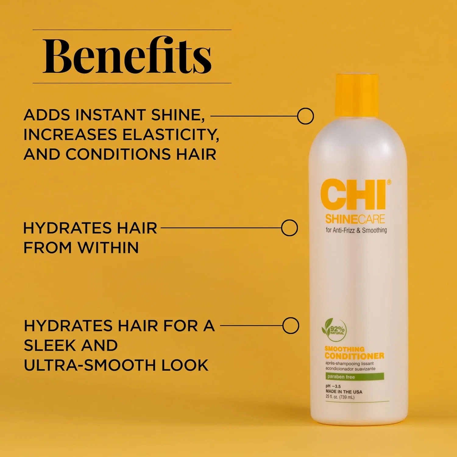 Разглаживающий кондиционер «ShineCare Smoothing Conditioner» от CHI — фото 2