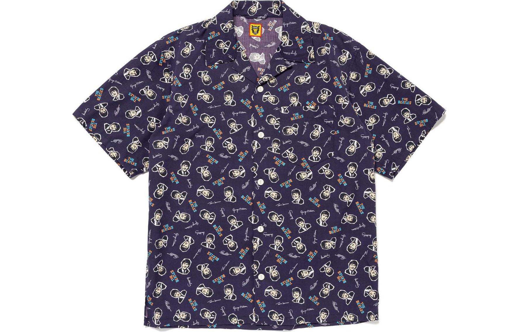 

Рубашка SS24 унисекс HUMAN MADE, Marine Blue