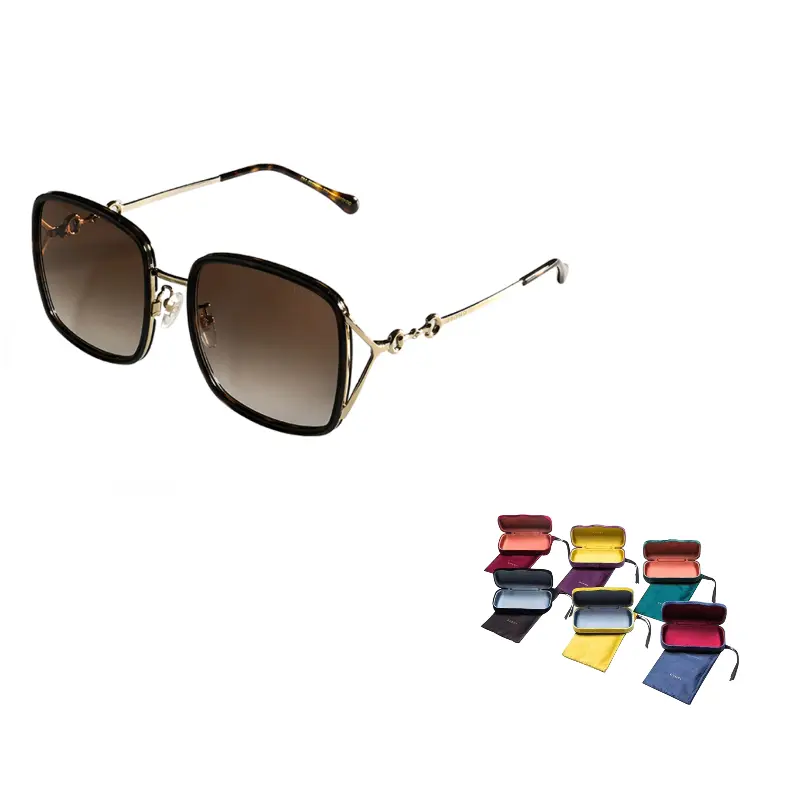 

GUCCI Солнцезащитные очки Horsebit Collection для женщин, GG1016SK-003