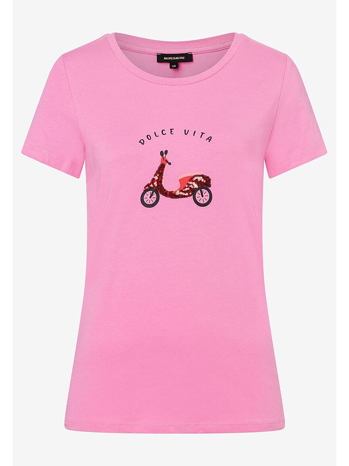 

Футболка More & More, розовый