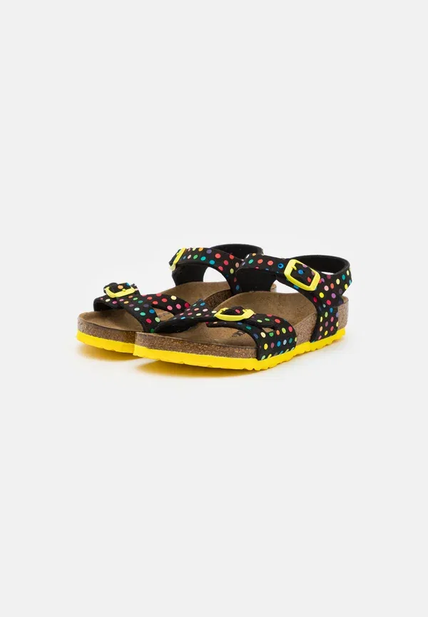 Сандалии Rio kids digital dots Birkenstock, черный — фото 2