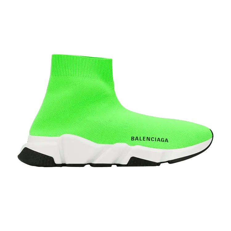 

Кроссовки Balenciaga Speed Trainer Vert Fluo, зеленый